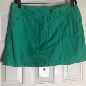 New York & Company teal mini skirt